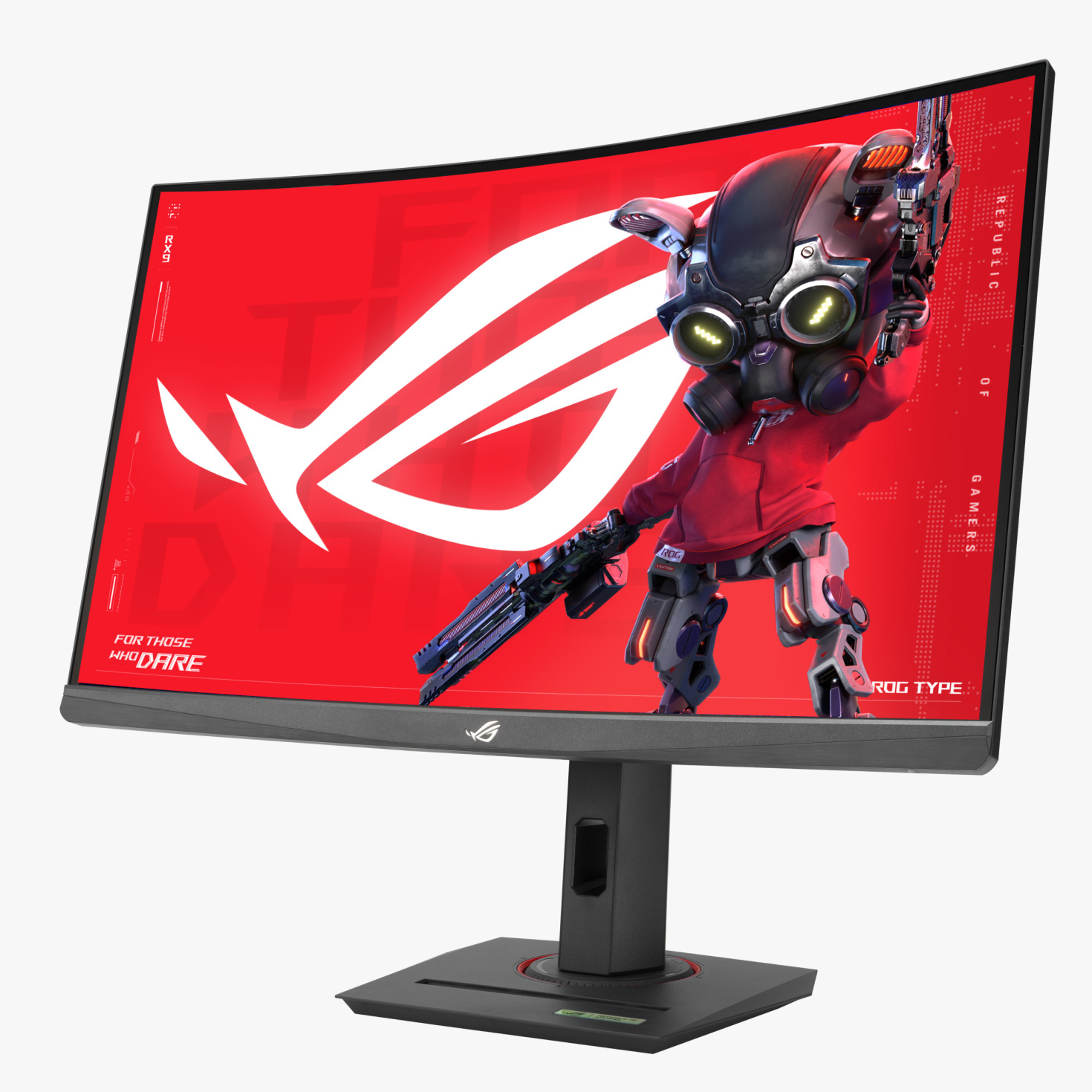 MONITEUR ASUS ROG STRIX XG27WCS 180HZ CURVED 27 POUCE ADJUSTABLE BLACK QHD 2K